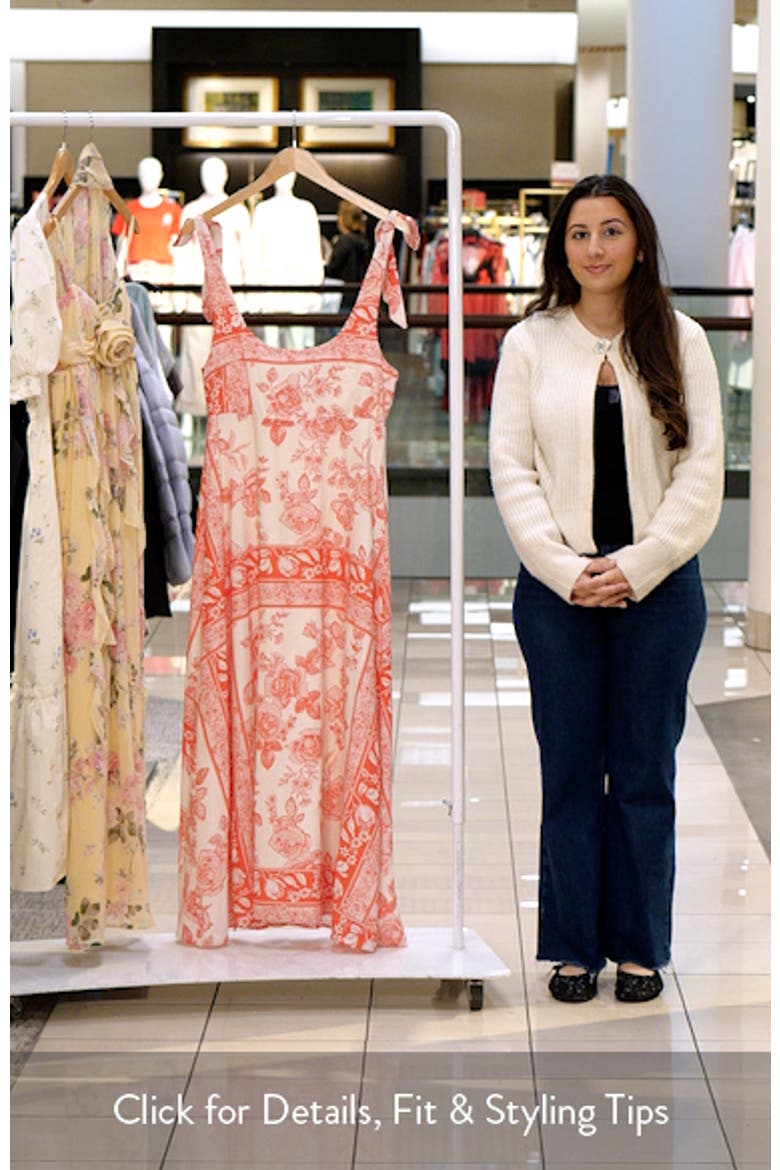 Valara Tie Shoulder Maxi Sundress video
