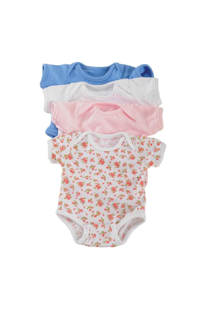 Baby's One Piece Outfits with Blanket for 10" Dolls, Alternate, color, Multicolor