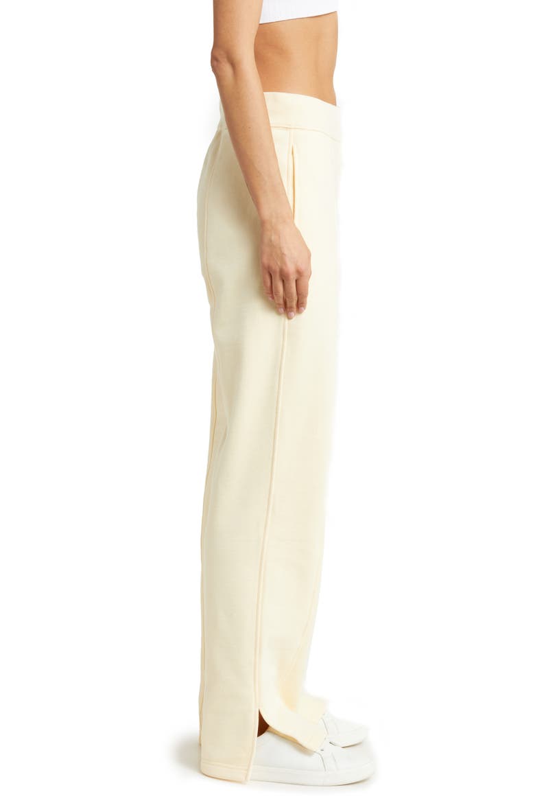 Straight Leg Sweatpants, Alternate, color, FRENCH VANILLA