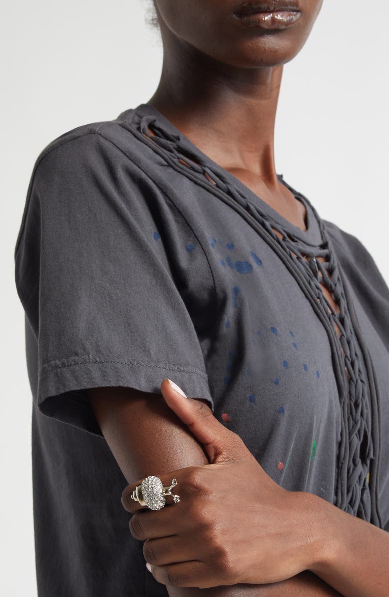 Collina Strada Crystal Clear Snail Ring, Alternate, color, Crystal Clear