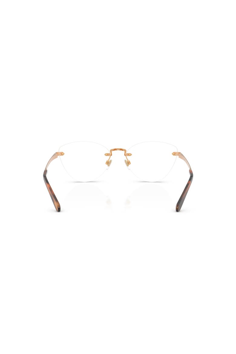 56mm Cat Eye optical glasses, Alternate, color, Gold