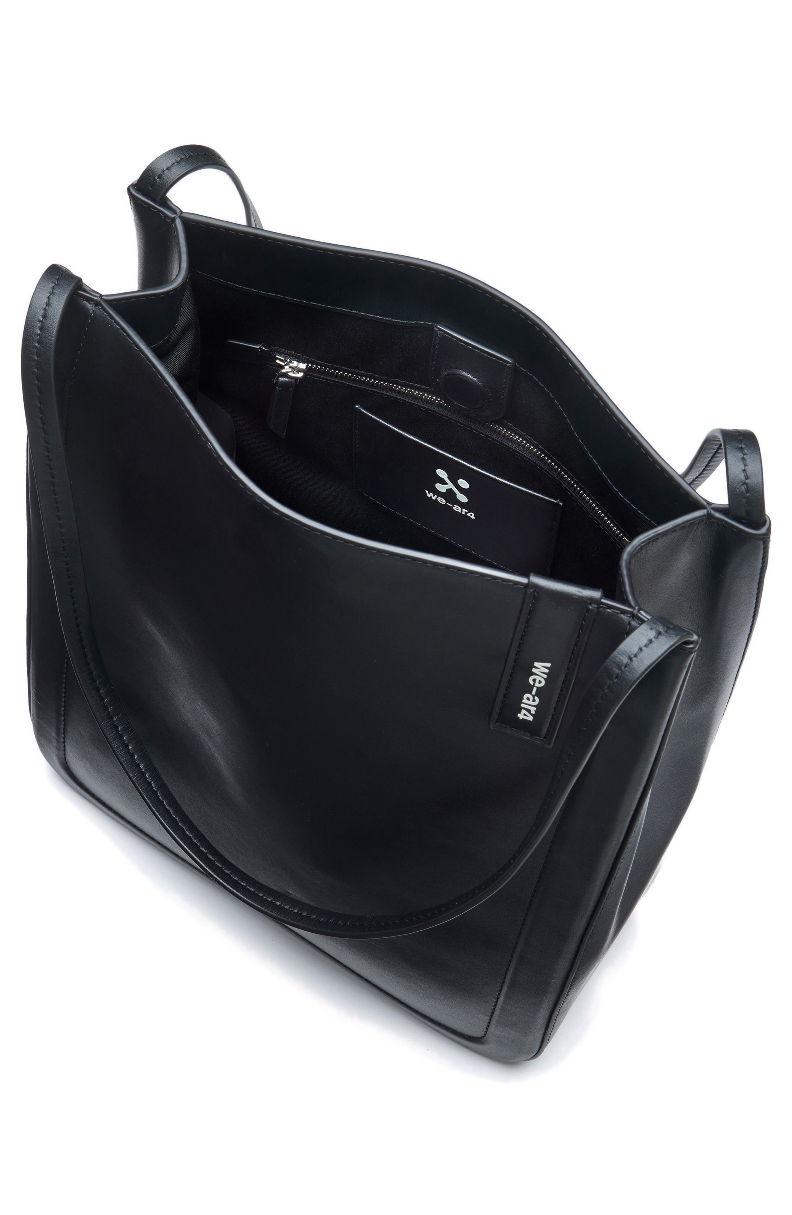WE-AR4 The Daily Leather Tote, Alternate, color, 