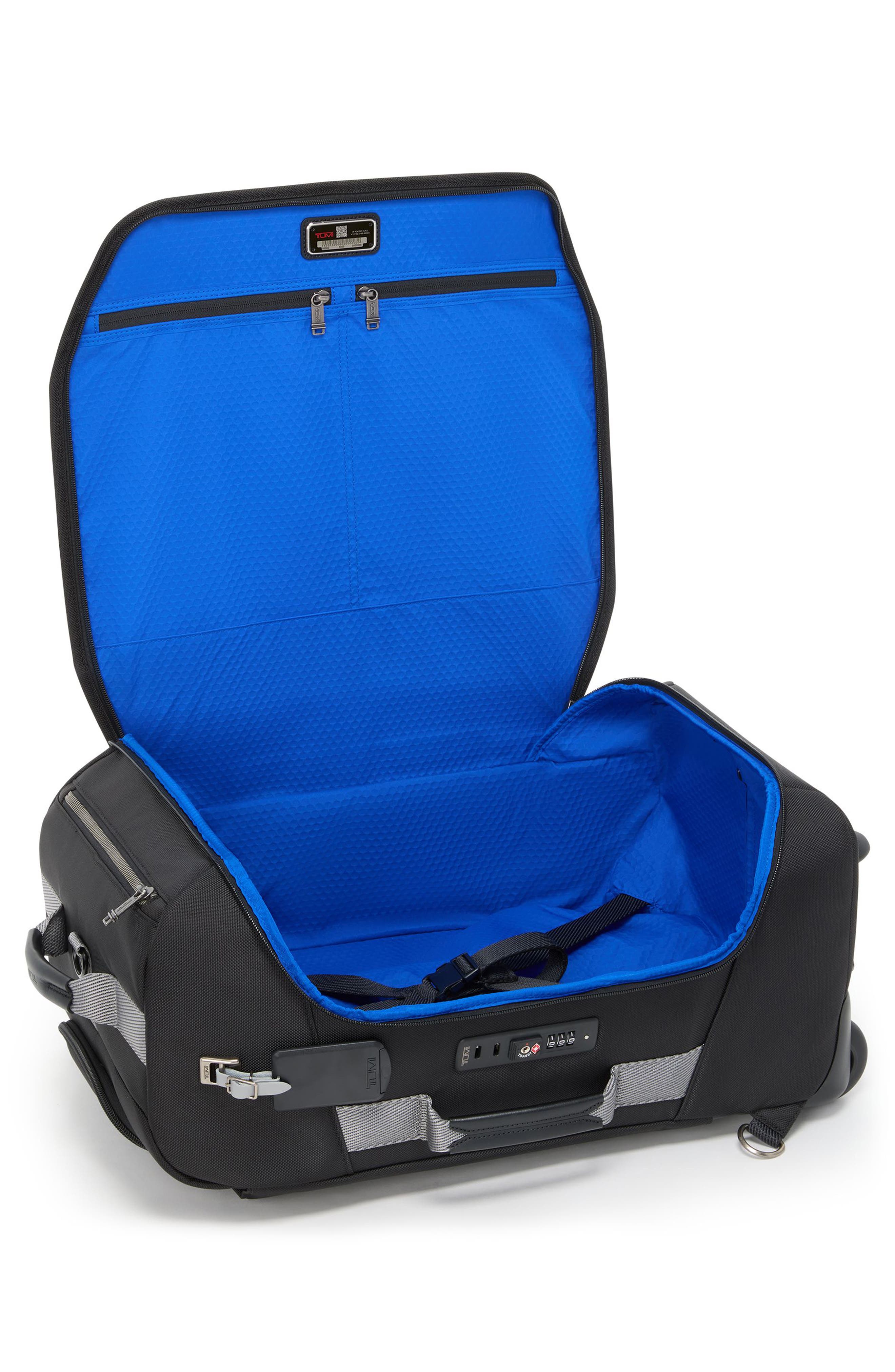 TUMI Alpha Bravo Wheeled Duffel Bag, Alternate, color, Pearl Grey