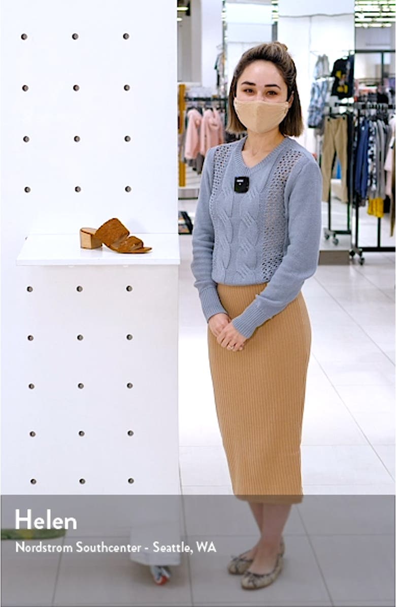 The Kiera Woven Mule Sandal, sales video thumbnail