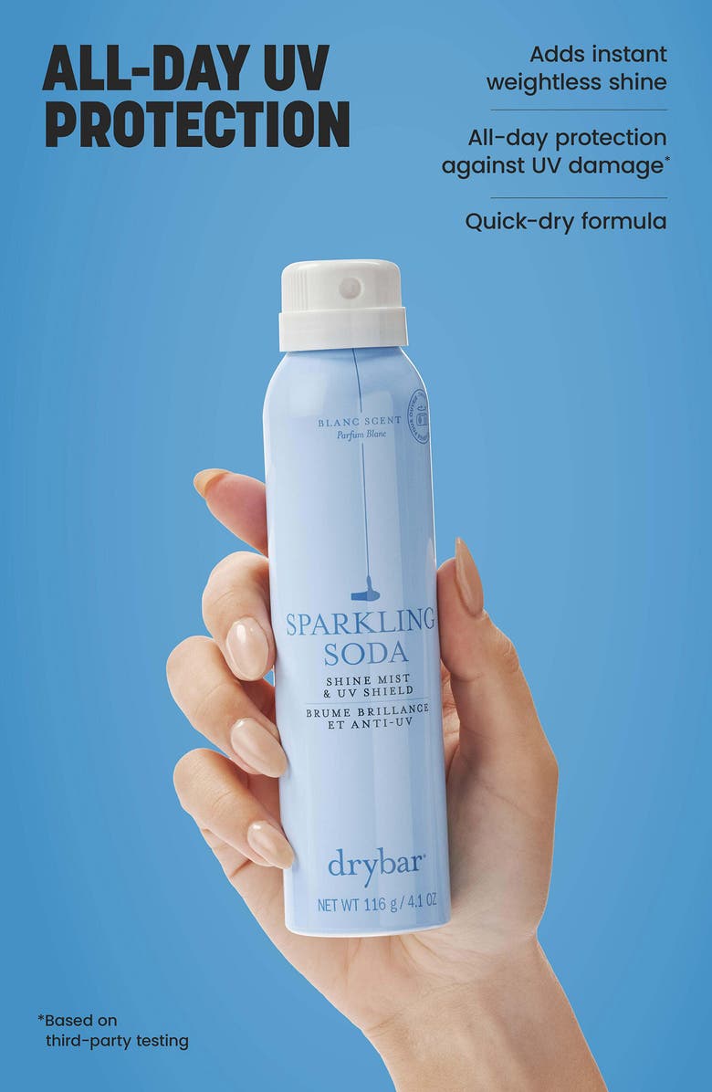 Drybar Sparkling Soda Shine Mist & UV Shield, Alternate, color, 