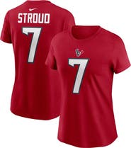 Nike Women's Nike C.J. Stroud Red Houston Texans Player Name & Number T-Shirt