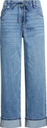 Wit & Wisdom High Waist Cuffed Boyfriend Jeans
