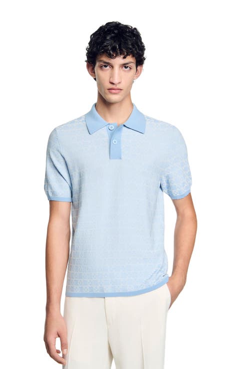 Square Cross polo shirt
