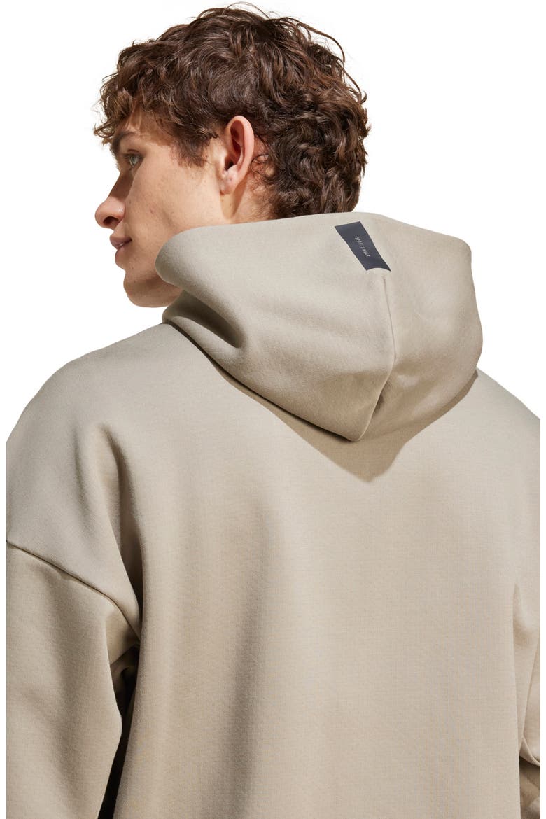 New ZNE Full-Zip Hoodie, Alternate, color, CLAY