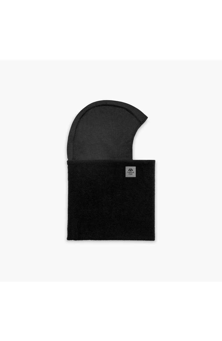 Turtle Fur Fleece Shellaclava Balaclava, Main, color, Black