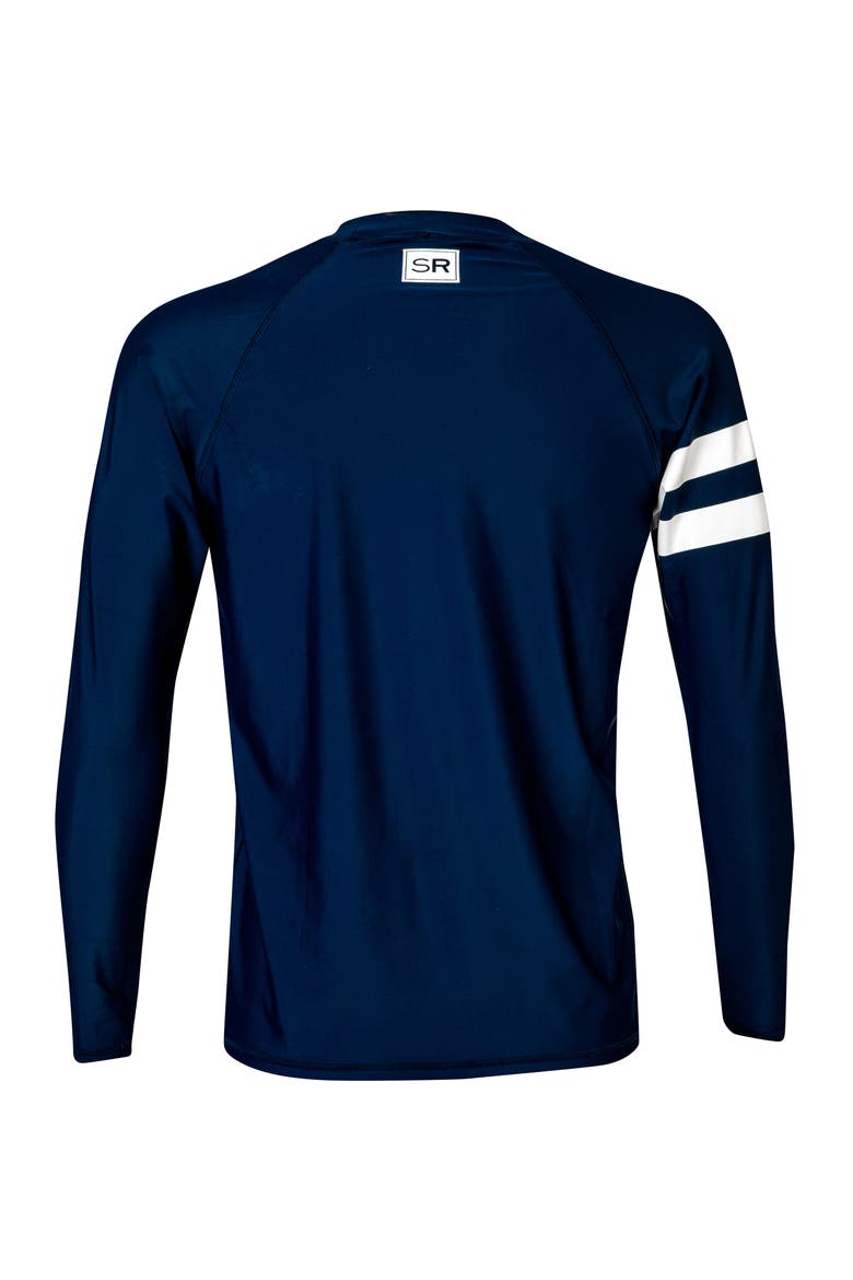 Long Sleeve Rash Top, Alternate, color, Navy
