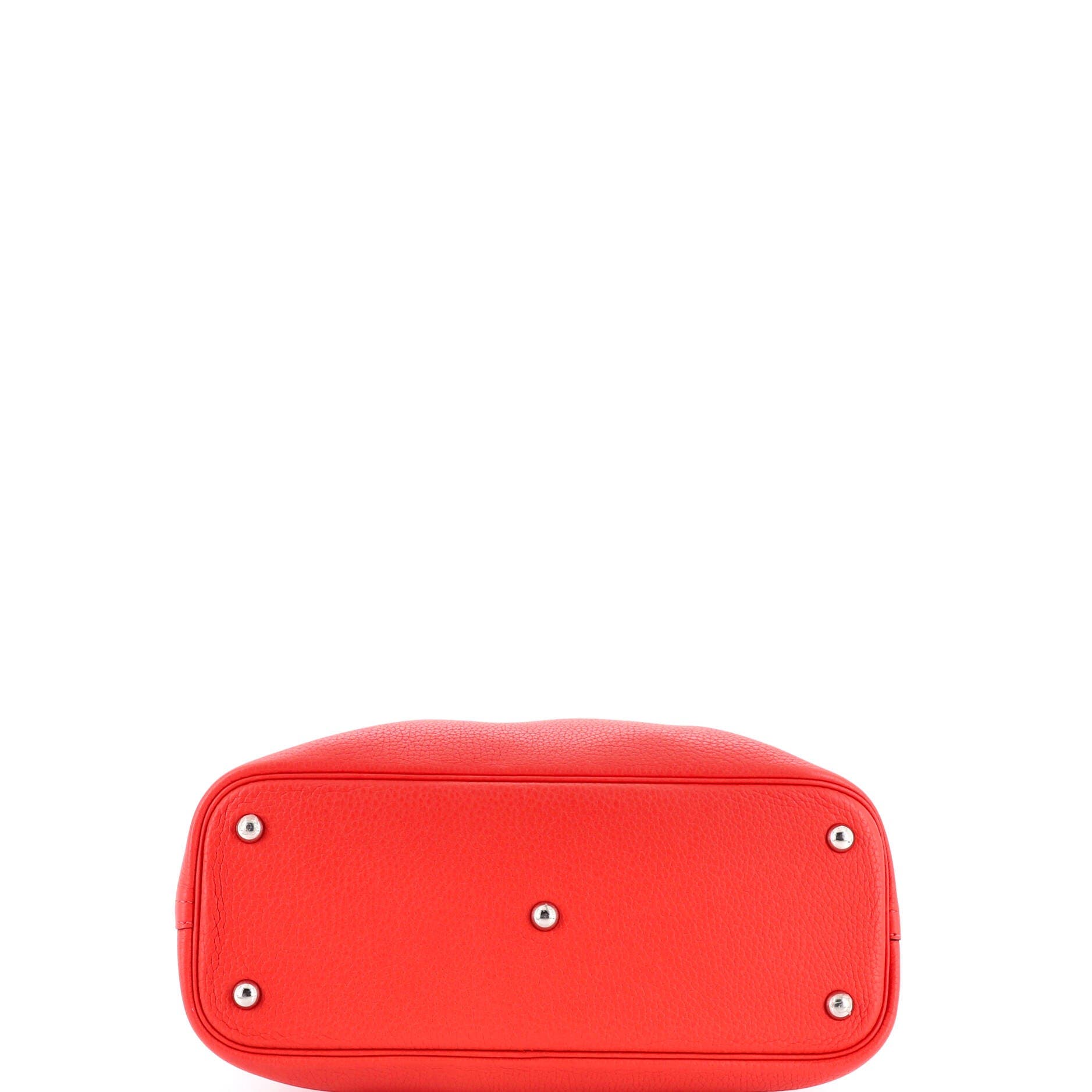 Pre-Owned Hermes Bolide Bag Clemence 31, Alternate, color, Rouge Pivoine