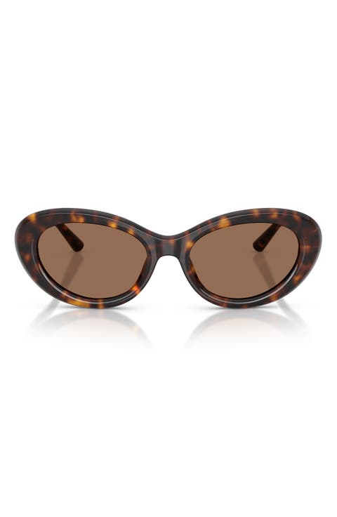 54mm Oval Sunglasses