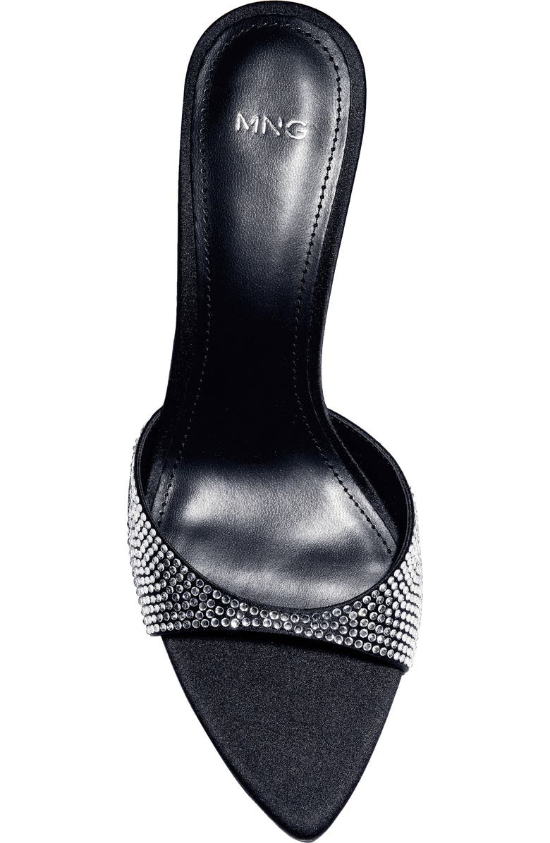 MANGO Rhinestone Sandal, Alternate, color,