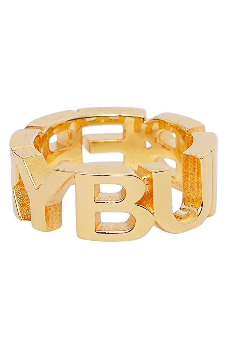 Burberry Logo Ring, Alternate, color, 