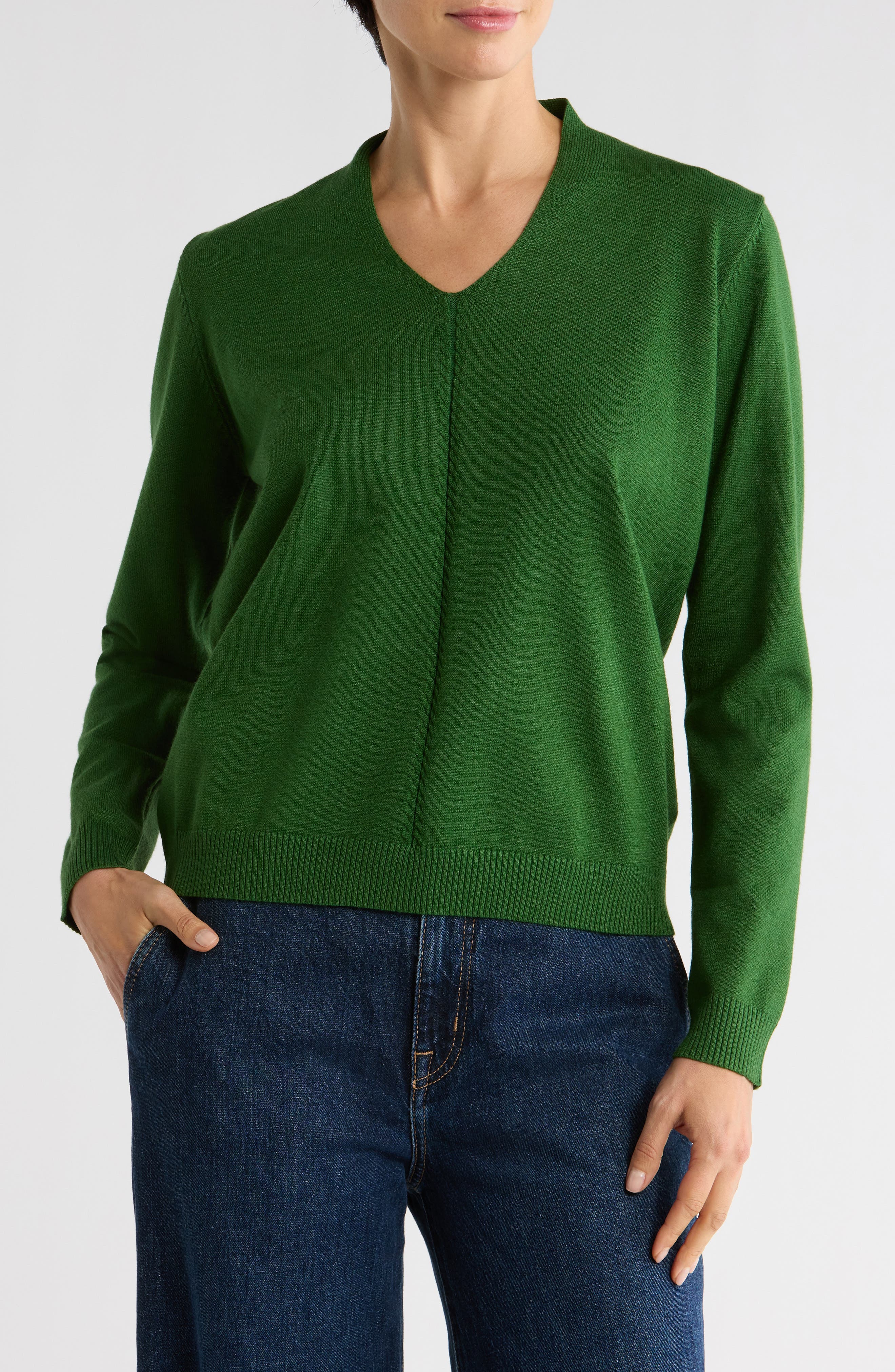 PATRIZIA LUCA V-Neck Sweater