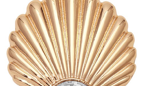 Ettika Santorini Cubic Zirconia Shell Hair Pin