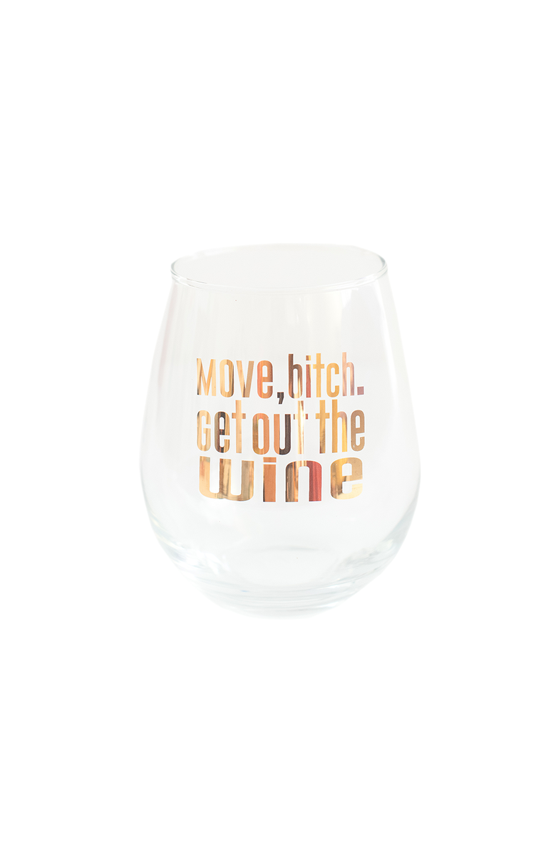 Jollity 
Co Move bitch, get out the wine Wine Glass, Main, color, Assorted Pre-Pack