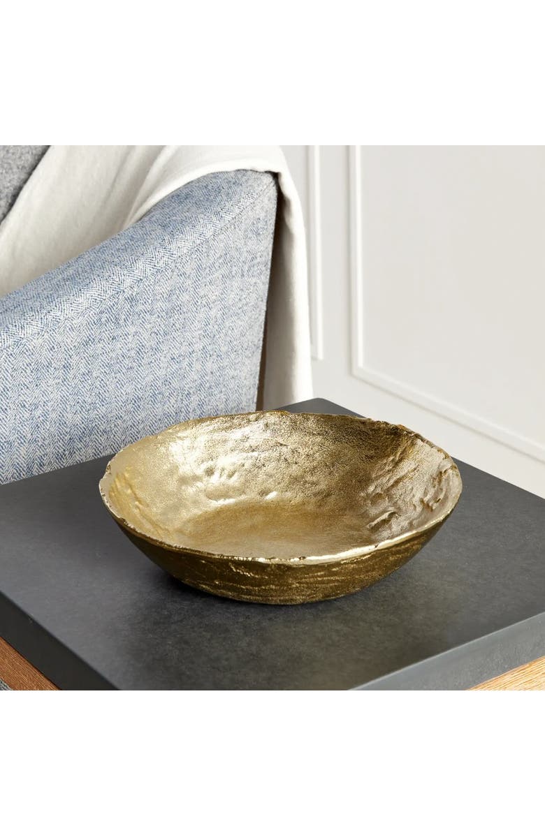 Napa Home & Garden Odessa Grande Decorative Bowl, Alternate, color, Gold