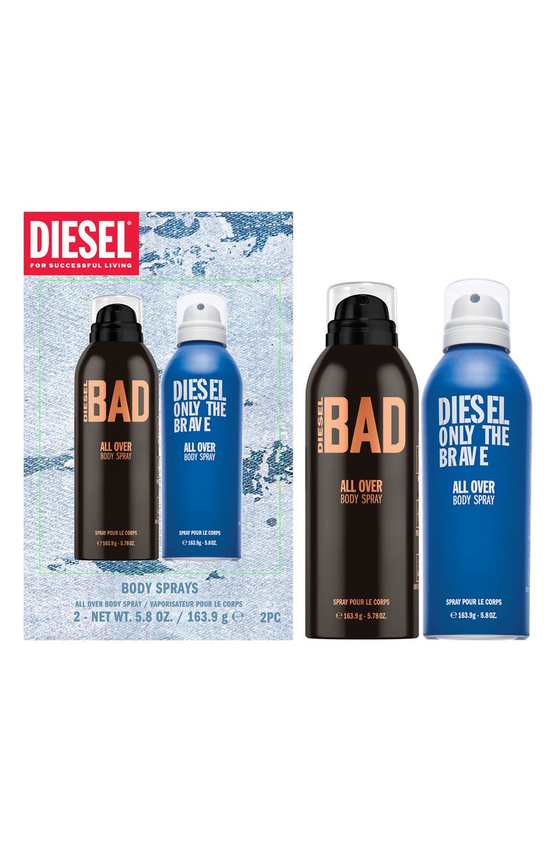 DIESEL<sup>®</sup> Bad/Only the Brace 2-Piece Body Spray Set, Alternate, color,