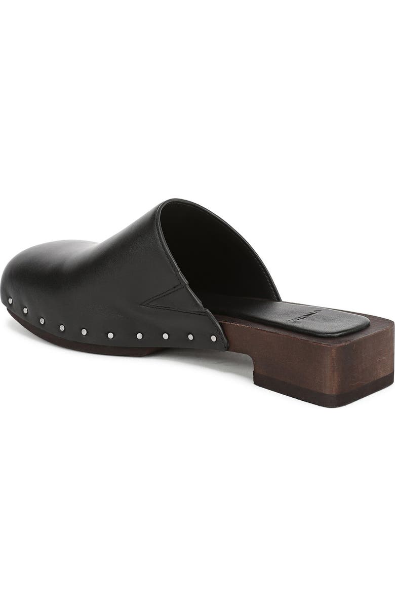 Vince Margarita Mule, Alternate, color, Black Leather