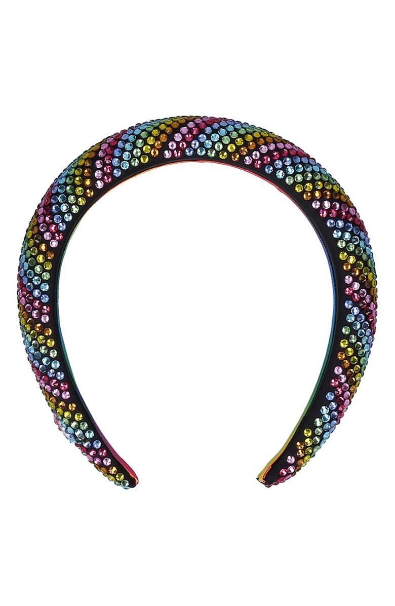 Kurt Geiger London Rainbow Crystal Headband | Nordstrom display picture 2
