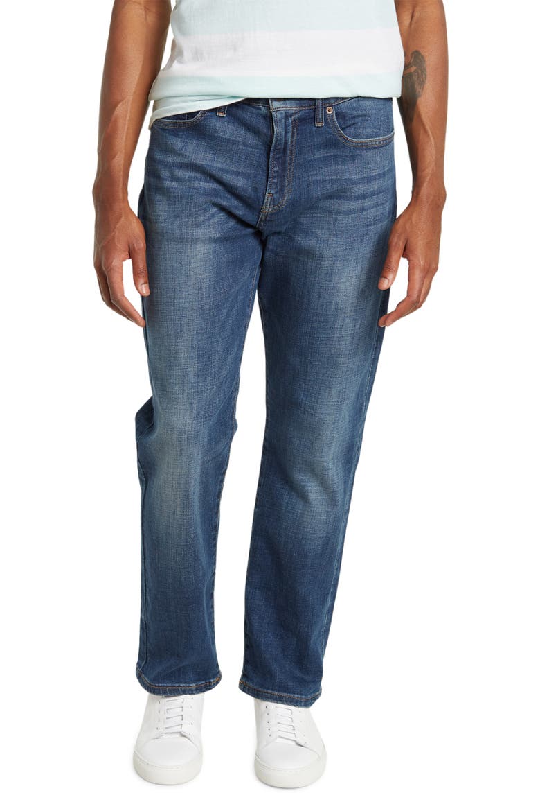 221 Straight Jeans, Main, color, TITUS