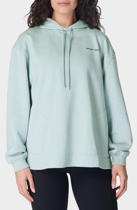 Revive Organic Cotton Blend Longline Hoodie