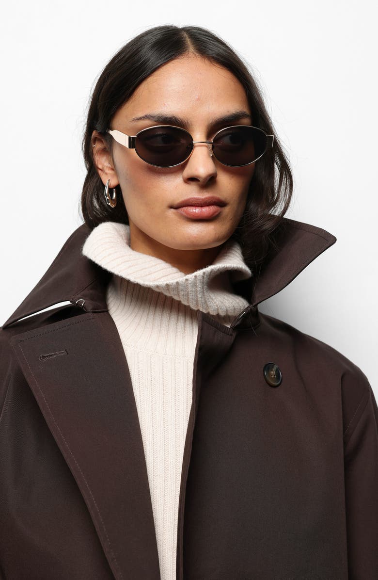 & Other Stories Oval Sunglasses, Alternate, color, 