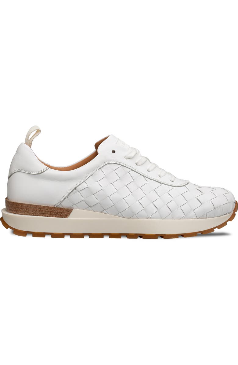Mezlan Concha Sneaker, Alternate, color, White