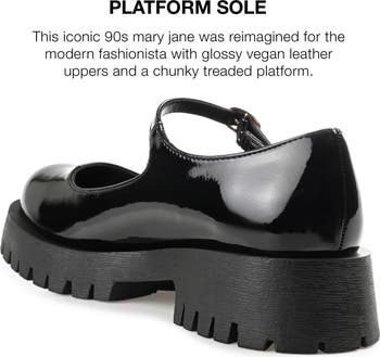 Kamie Mary Jane Platform Flat