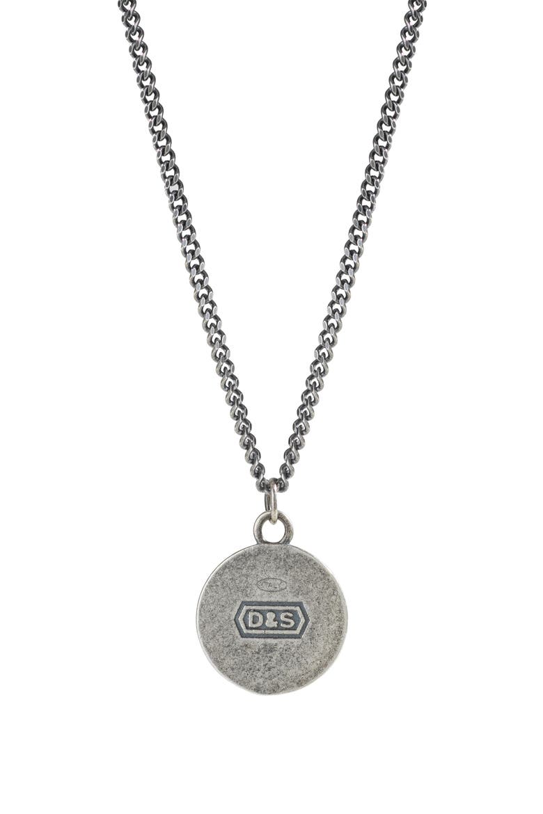 Recycled Sterling Silver Pendant Necklace, Alternate, color, SILVER