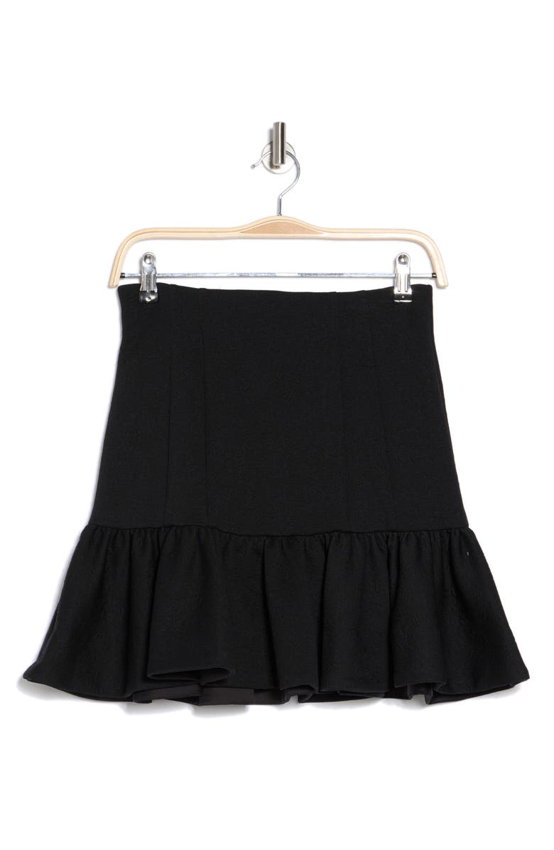 Veronica Beard Kemble Skirt, Alternate, color, Black