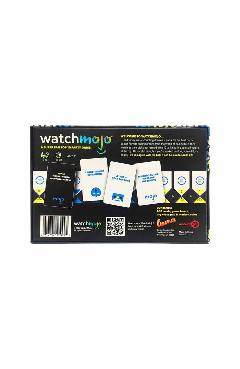 WatchMojo A Super Fan Top 10 Party Game, 310 Players, Alternate, color, Multicolored