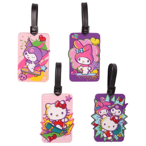 4-Piece Luggage Tag Set