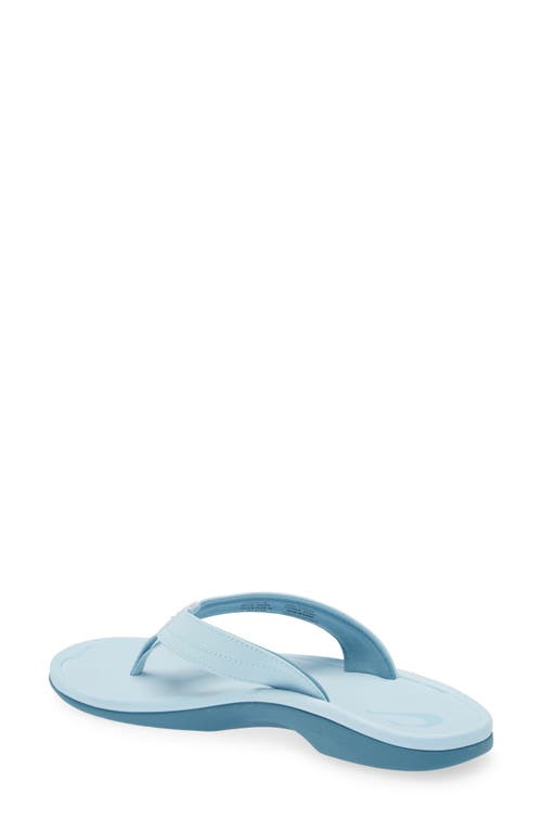 Olukai Ohana Flip Flop In Blue