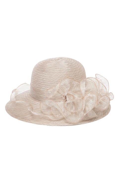 Chiffon Ruffle Hat