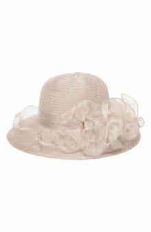 San Diego Hat Chiffon Ruffle Hat