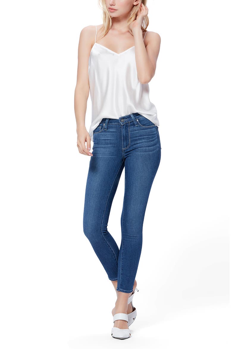 Cicely Silk Camisole, Alternate, color, WHITE