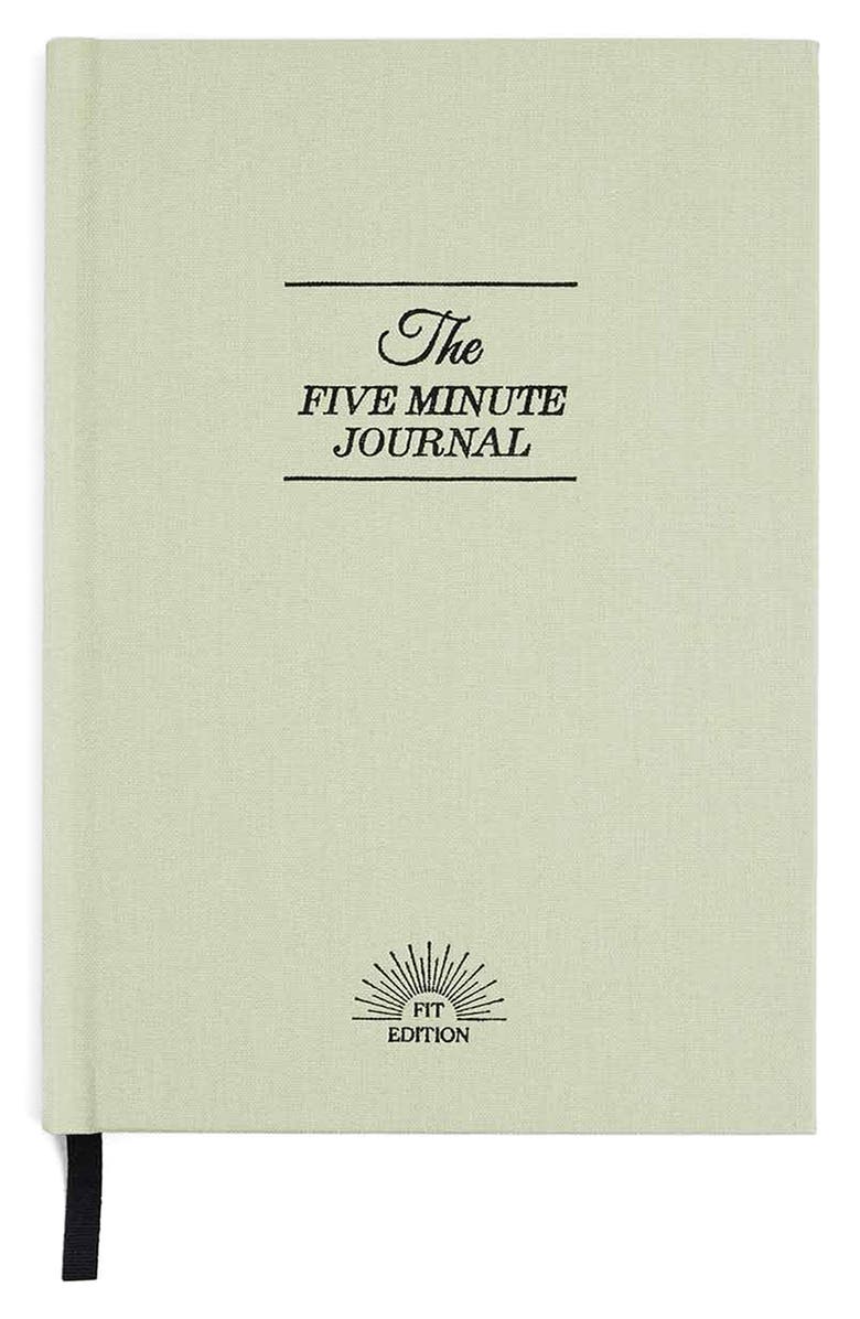 INTELLIGENT CHANGE Health & Fitness Edition Five Minute Journal, Main, color, 