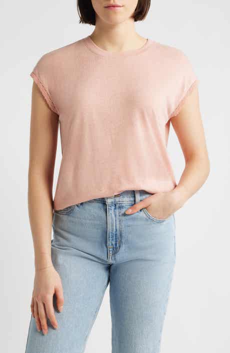 Crochet Cap Sleeve Tee