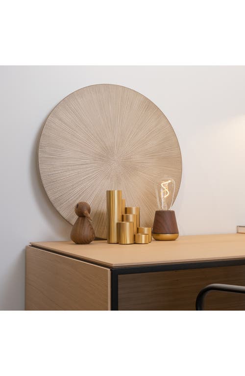 Ameico Humble One Wireless Table Lamp In Brown