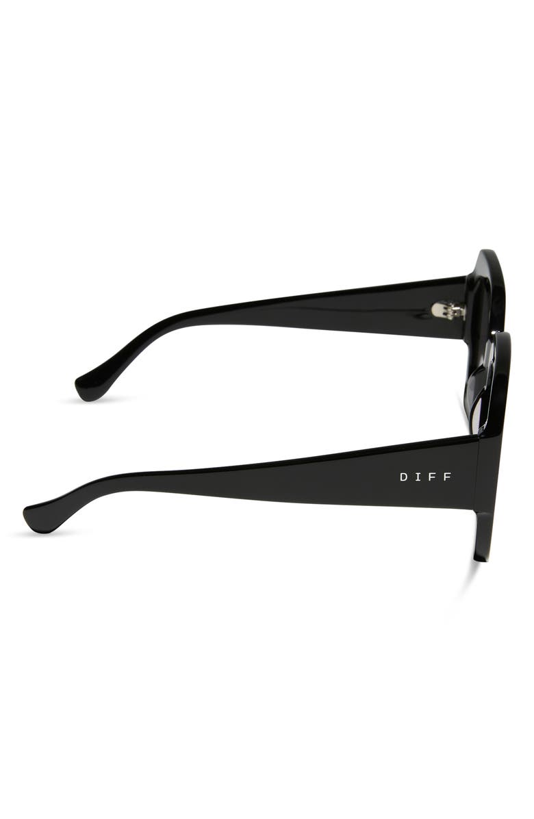 DIFF Charise 51mm Square Sunglasses, Alternate, color, Black