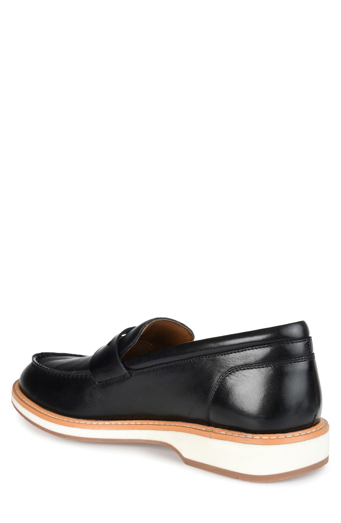 Thomas & Vine Watkins Embossed Leather Penny Loafer, Alternate, color, 