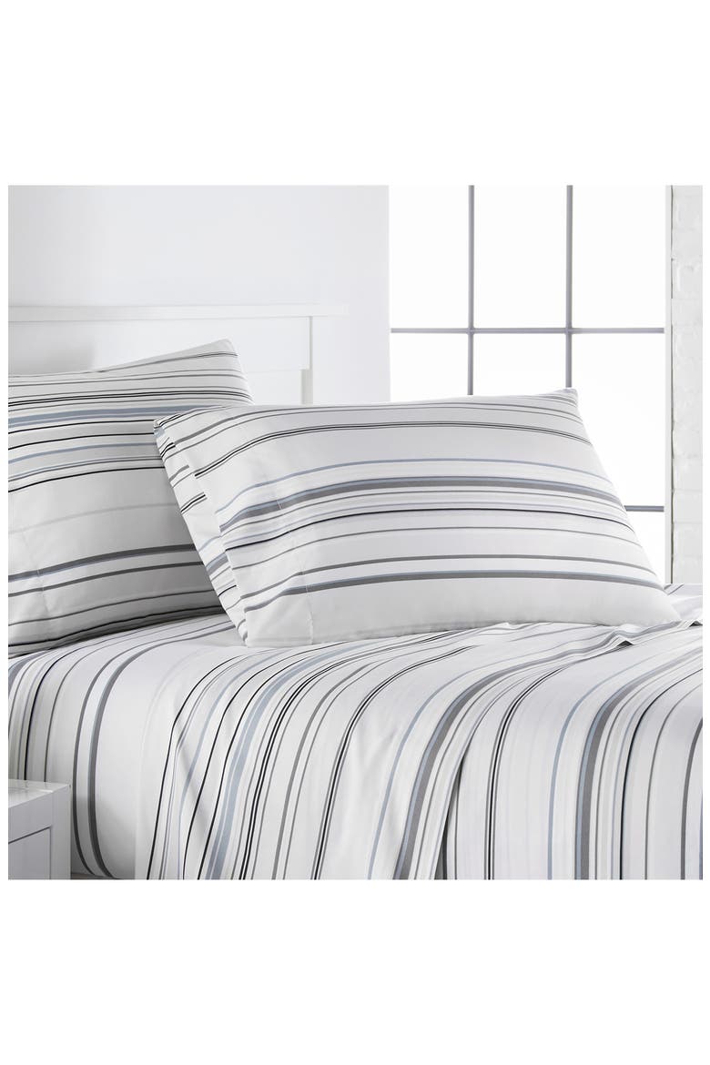 Premium Collection Printed Deep Pocket Sheet Sets, Main, color, GRAY