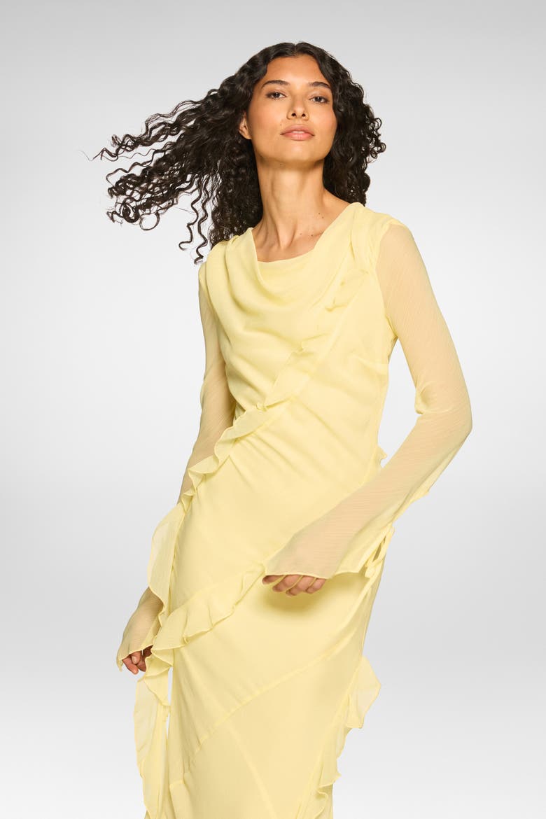 Circe Dress, Alternate, color, Yellow