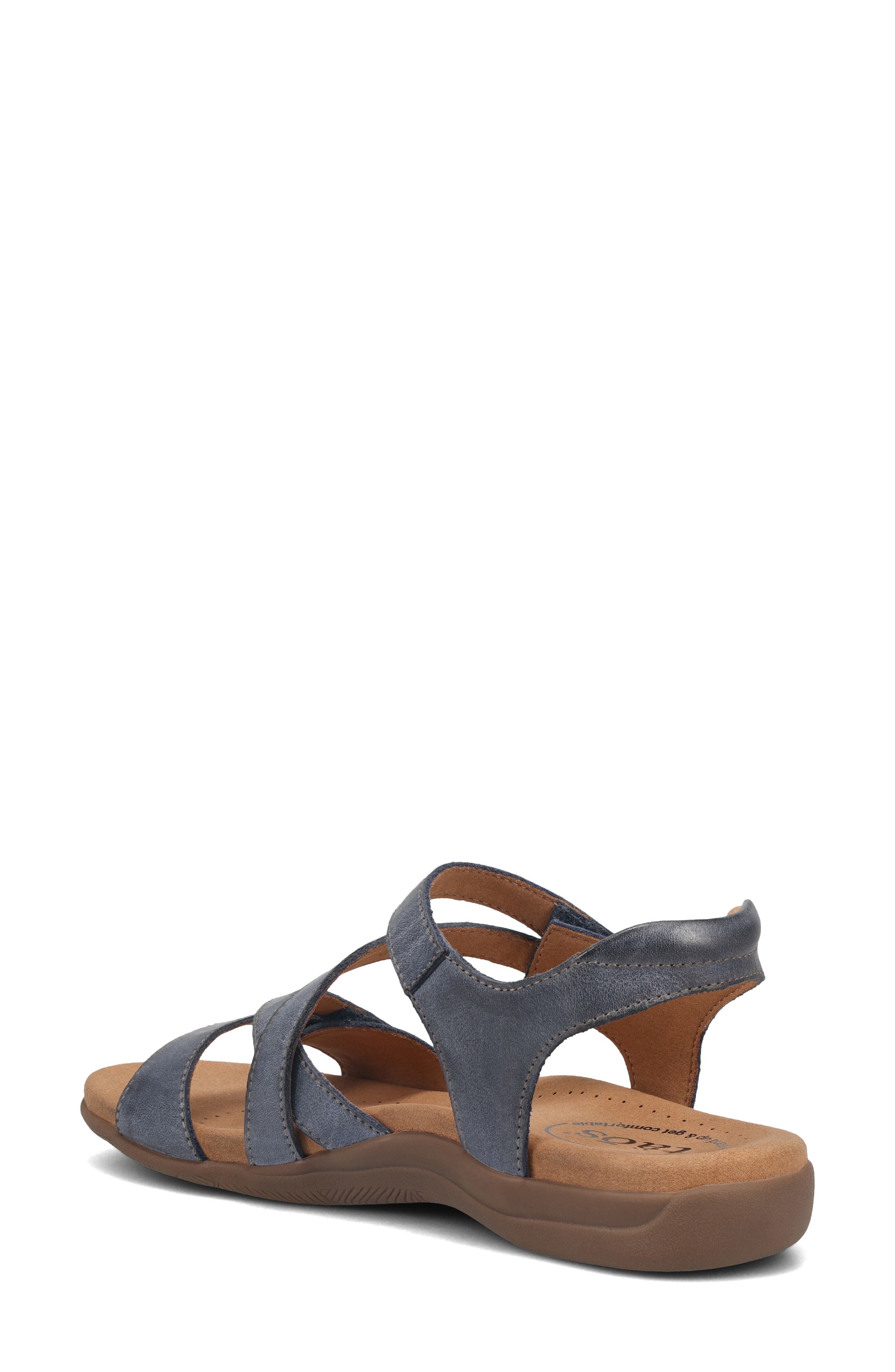 Big Time Ankle Strap Sandal, Alternate, color, DARK BLUE