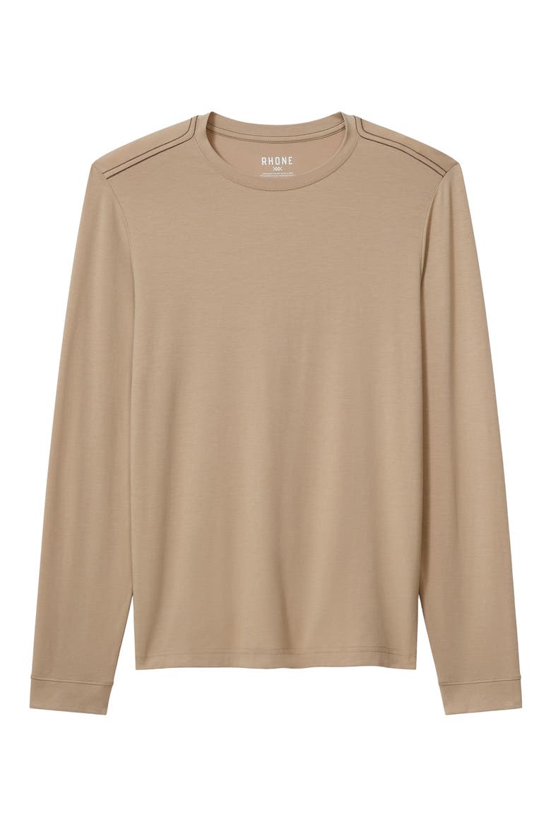 Origin Long Sleeve Crewneck T-Shirt, Alternate, color, SAVANNAH TAN