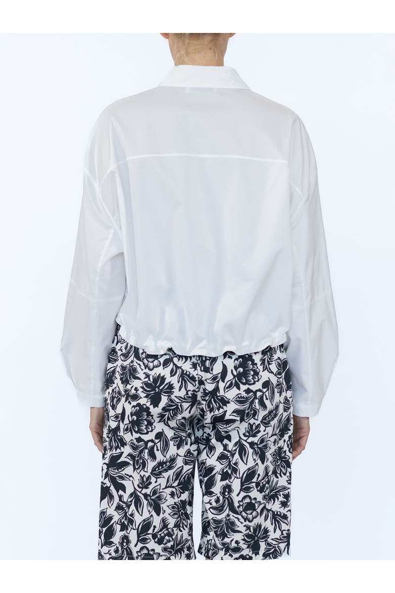 Lille Blouson hem shirt, Alternate, color, White