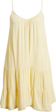 Nordstrom Tiered Crinkle Cover-Up Dress